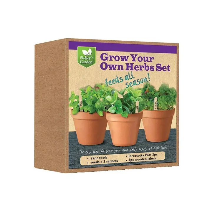 Grow Your Own Herbs Planting kits
