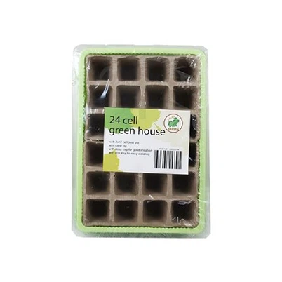 Ngôi Nhà Xanh Với Chậu Giấy 24 Cell