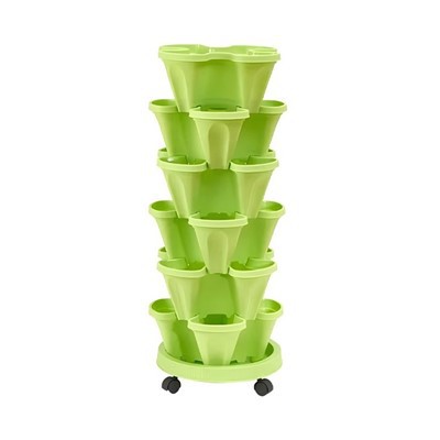 Chậu trồng dâu thẳng đứng